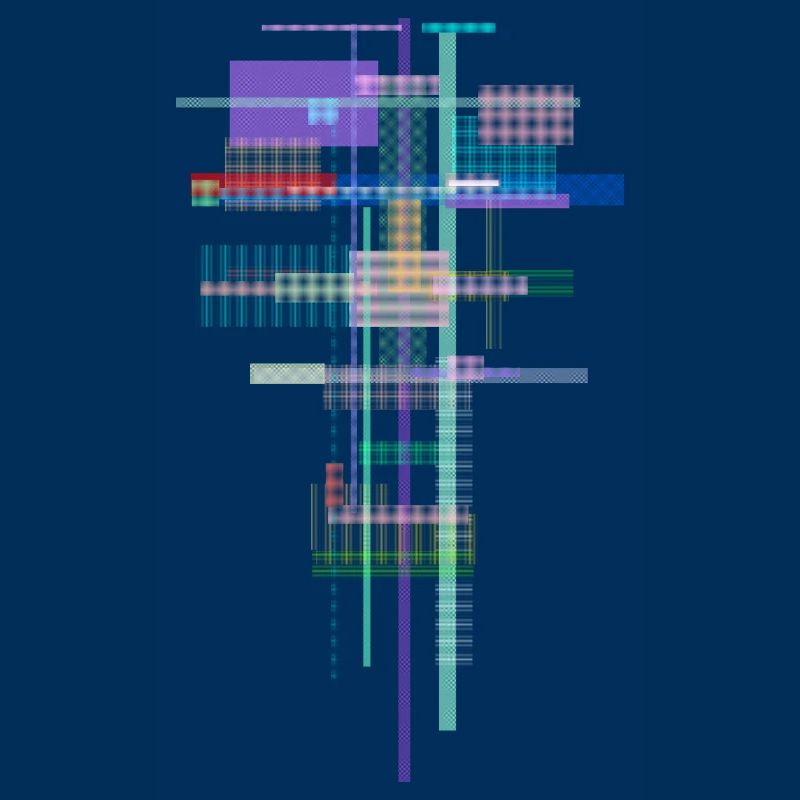 Motif Abstrait - Architecture de l’espace