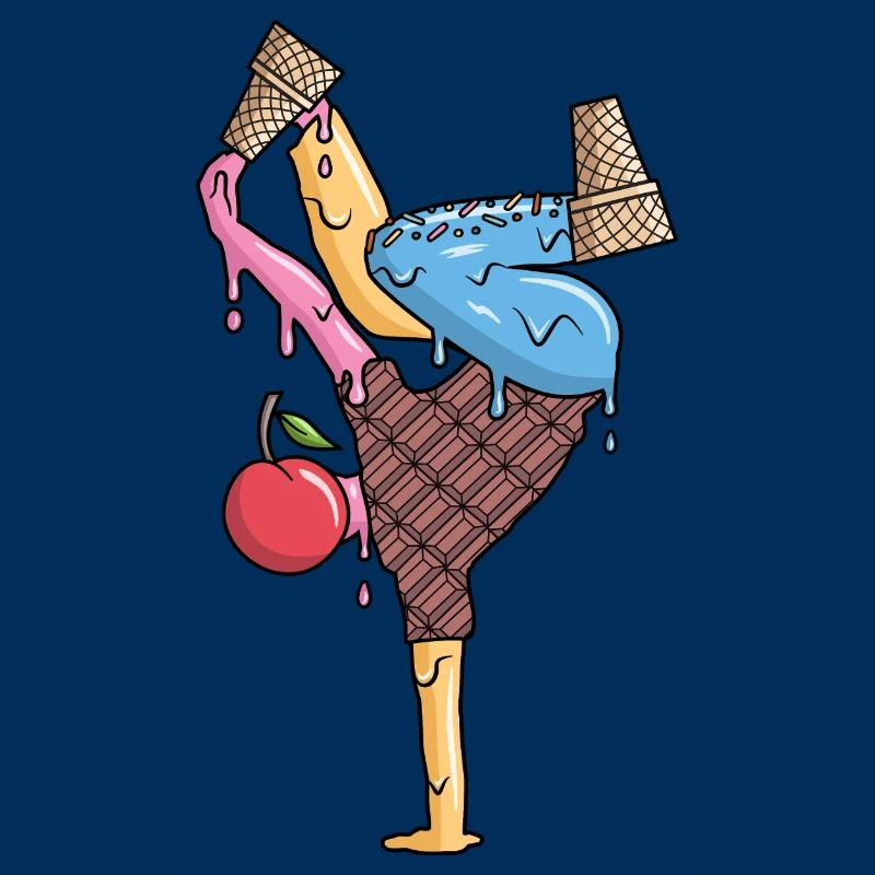 Breakdance Danse de la glace Breakdancer Breakdance