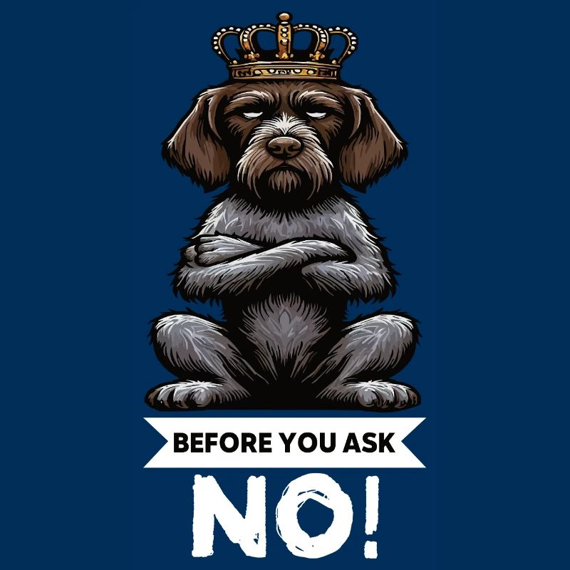 Before You Ask Deutsch Drahthaar Drahthaarhalter