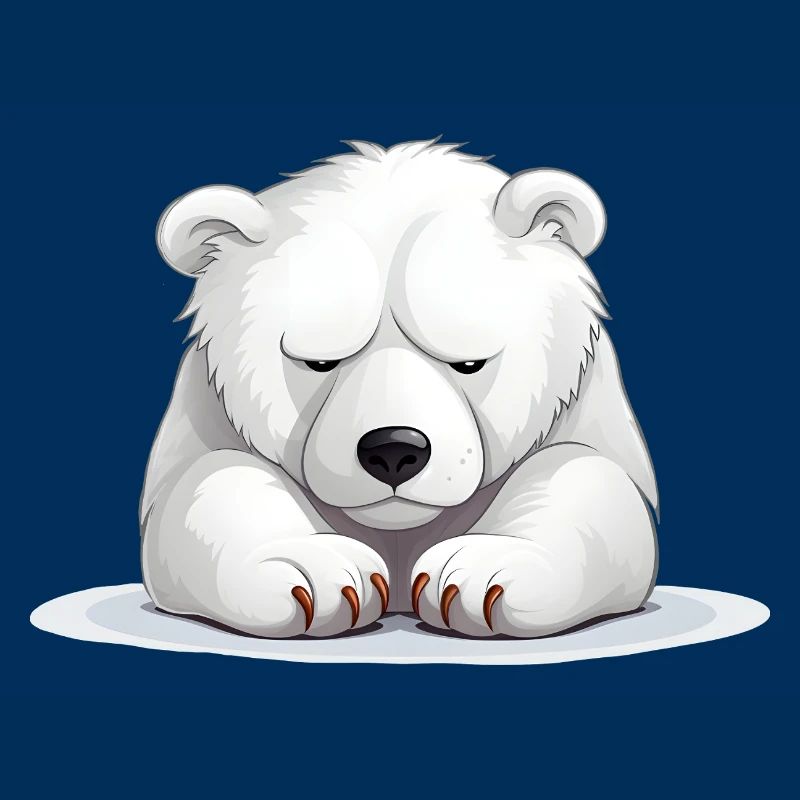 Grumpy Eisbär