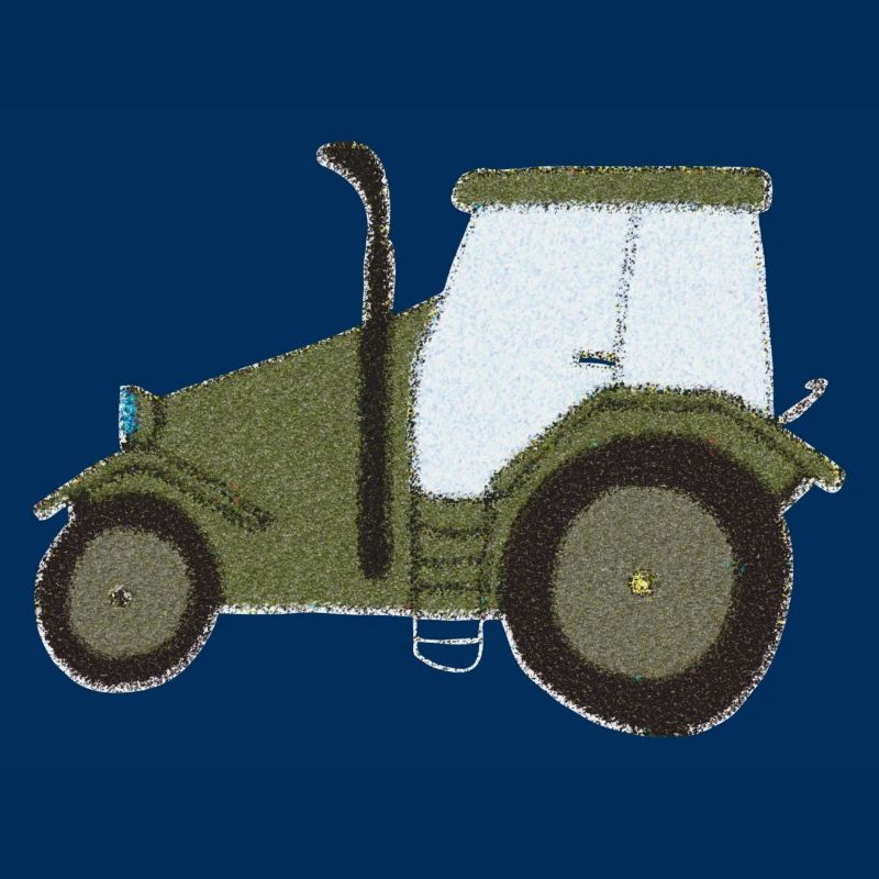 traktor oldtimer impressionismus