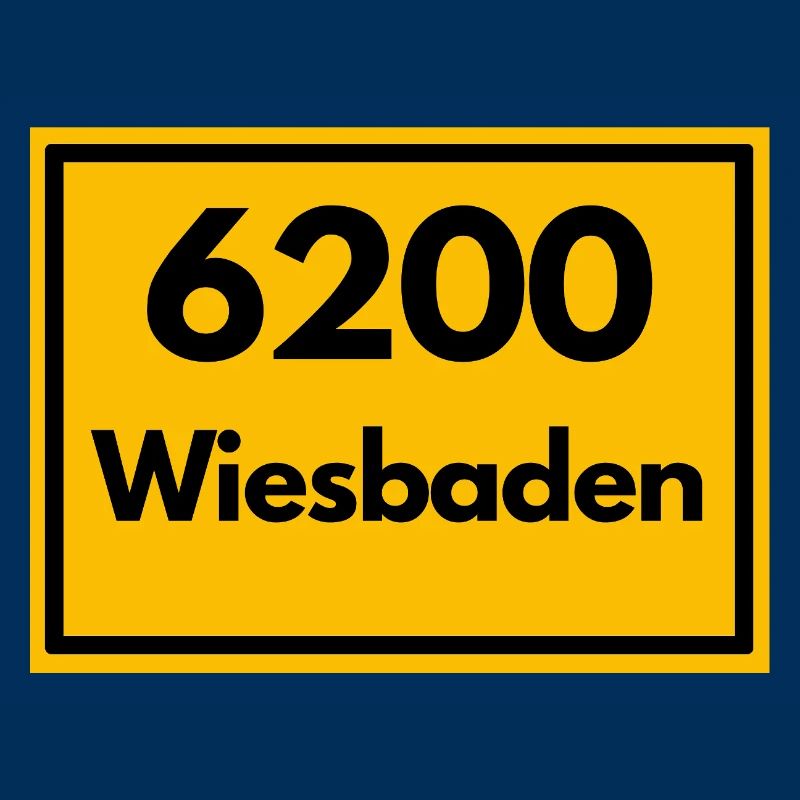OLD POSTCODE POSTCODE RETRO 6200 WIESBADEN