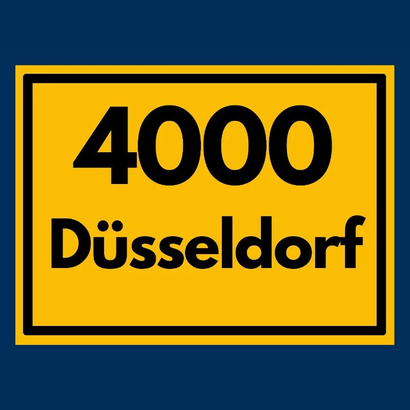 OLD POSTCODE POSTCODE RETRO 4000 DÜSSELDORF - OLD