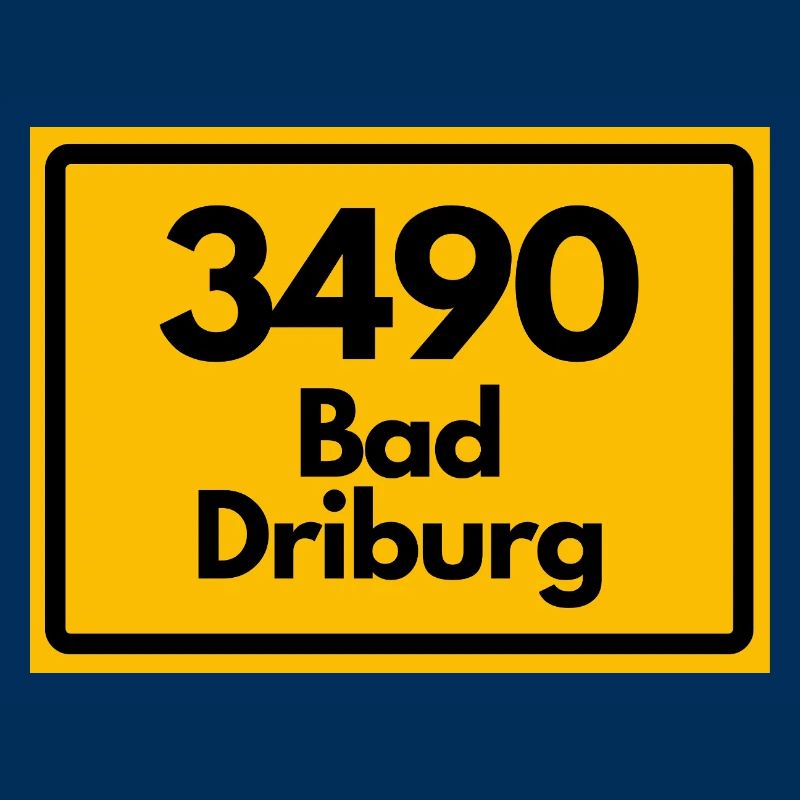 OLD POSTCODE POSTCODE RETRO 3490 BAD DRIBURG