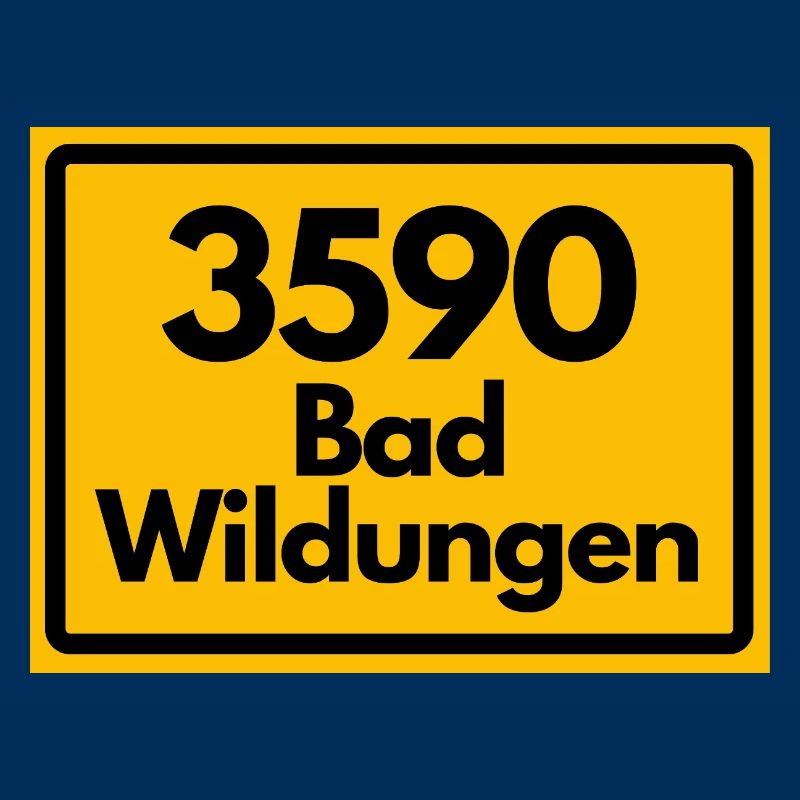 OLD POSTCODE POSTCODE RETRO 3590 BAD WILDUNGEN