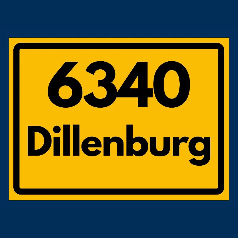 OLD POSTCODE POSTCODE RETRO 6340 DILLENBURG HEIMAT