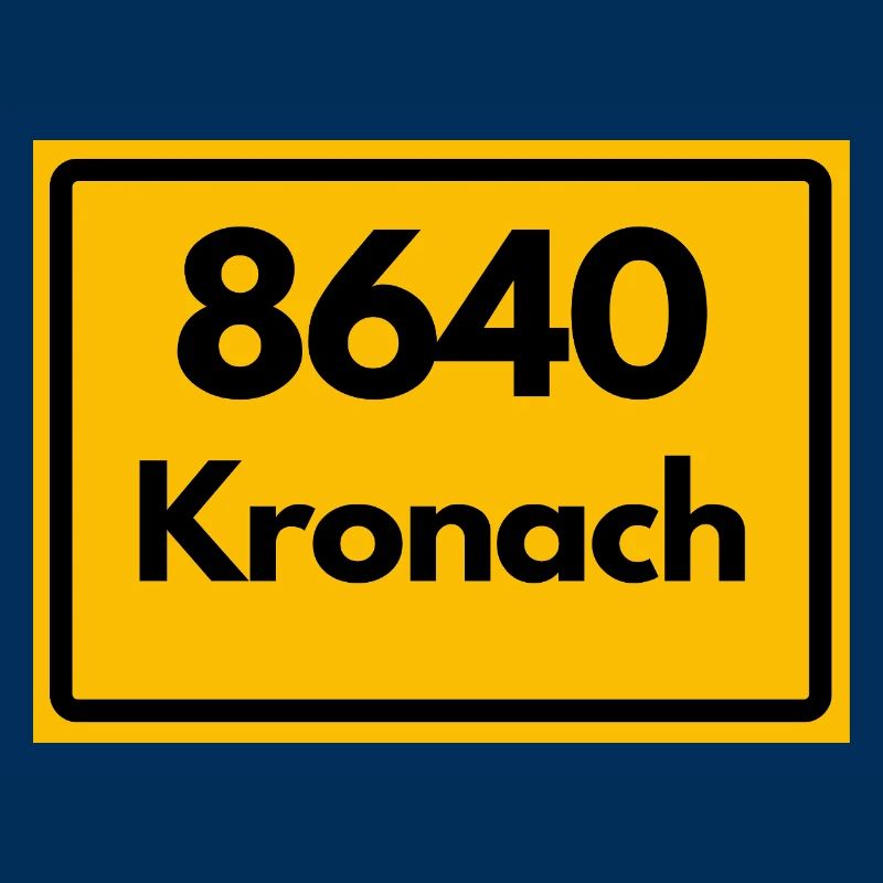 OLD POSTCODE ZIP CODE 8640 KRONACH HEIMATSTOLZ
