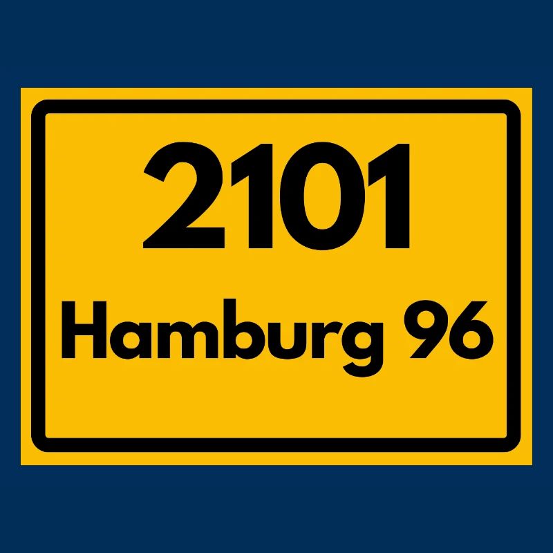 OLD POSTCODE POSTCODE RETRO 2101 HAMBURG 96 HEIMAT