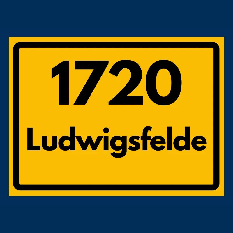 OLD POSTCODE POSTCODE RETRO 1720 LUDWIGSFELDE