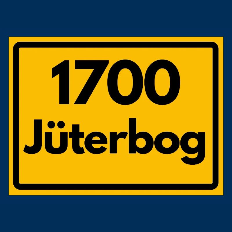 OLD POSTCODE POSTCODE RETRO 1700 JÜTERBOG HEIMAT