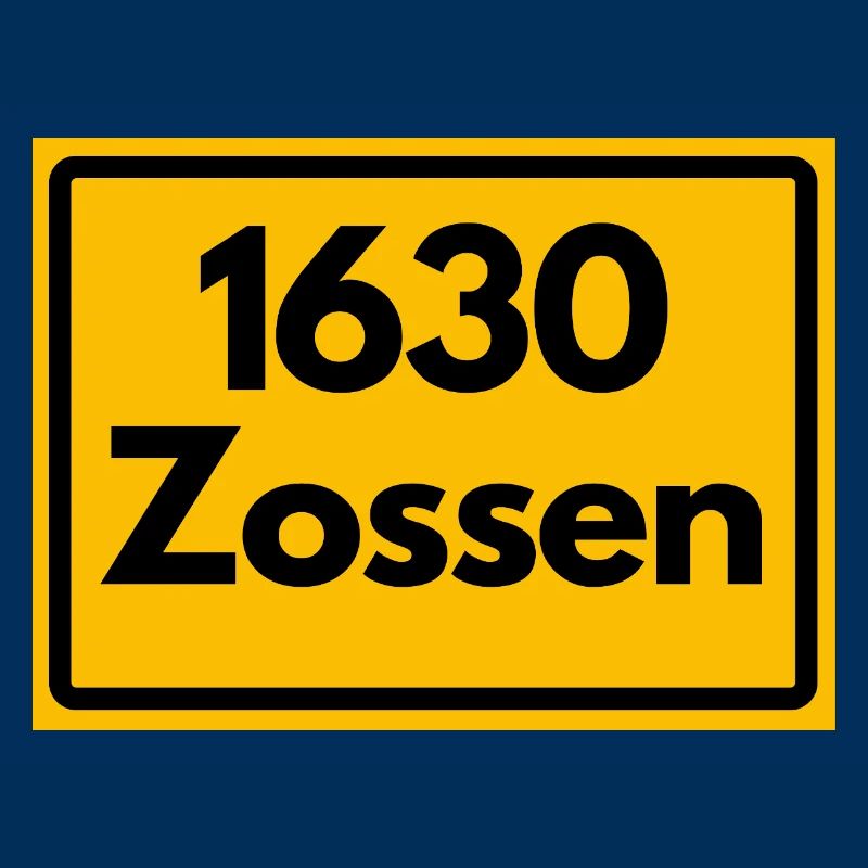 OLD POSTCODE POSTCODE RETRO 1630 ZOSSEN HEIMAT