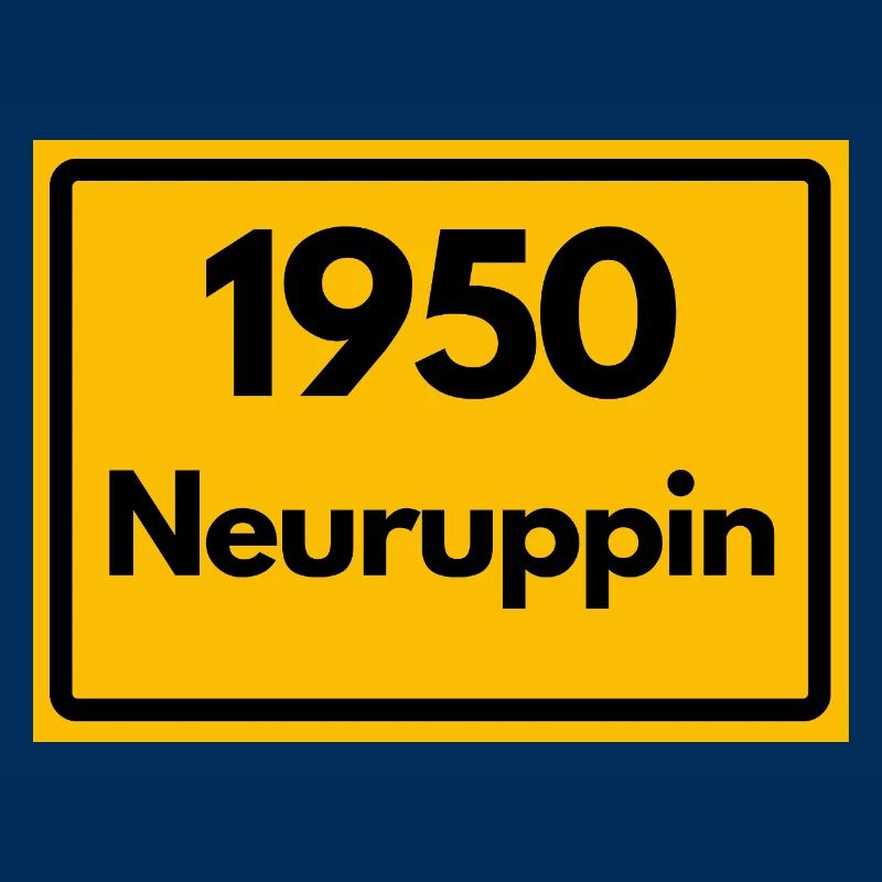 OLD POSTCODE POSTCODE RETRO 1950 NEURUPPIN HEIMAT