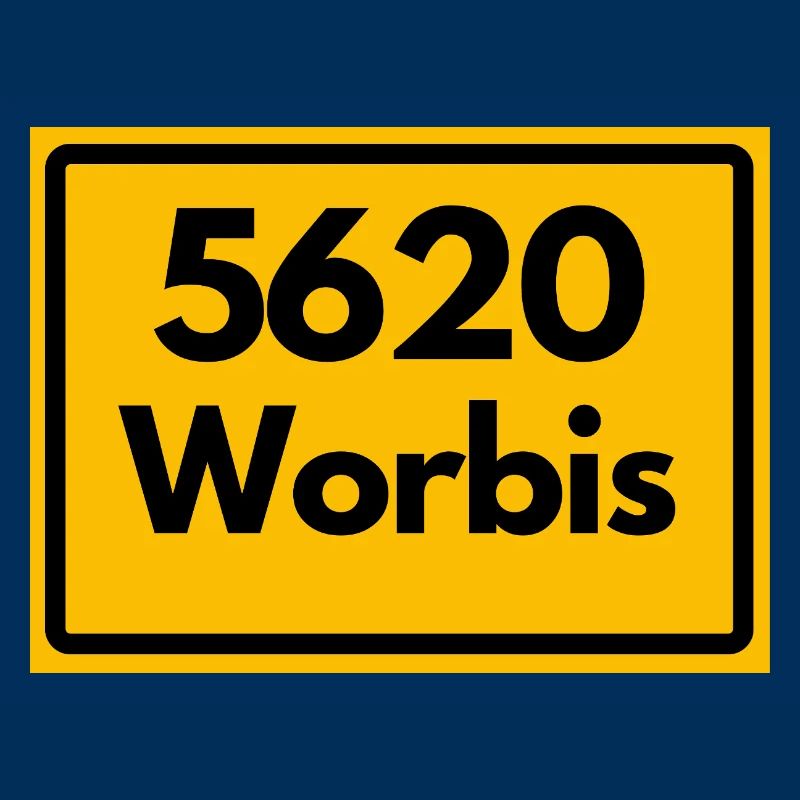 OLD POSTCODE 5620 WORBIS HEIMATSTOLZ ORIGINAL