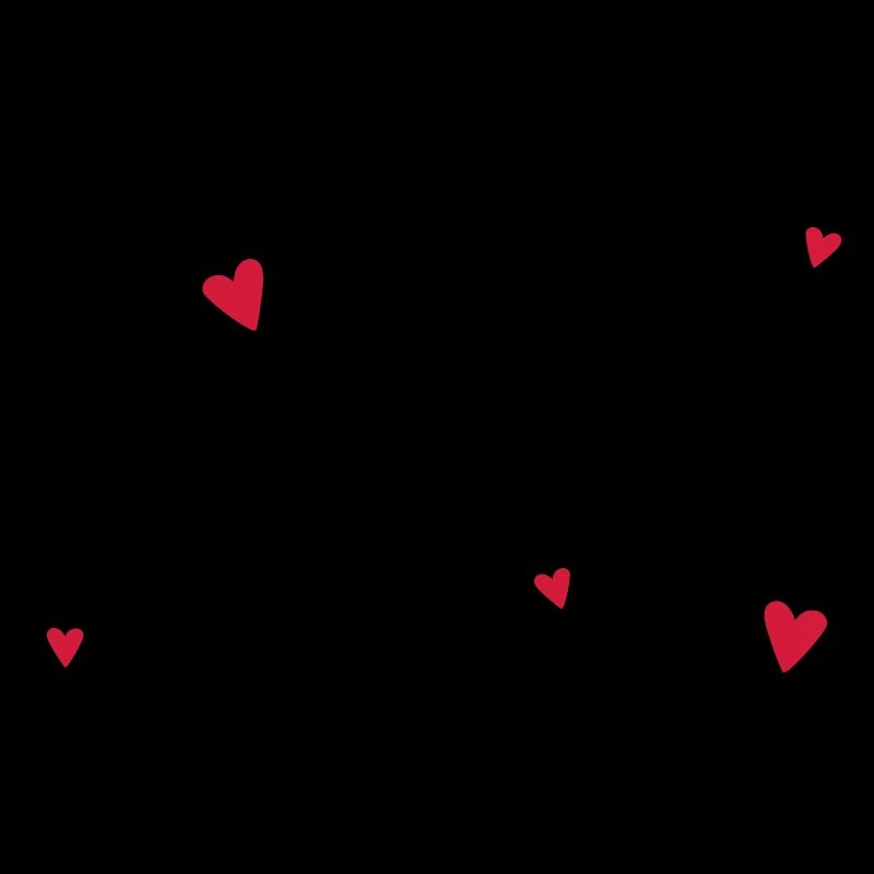Hearts Starlet Glitter