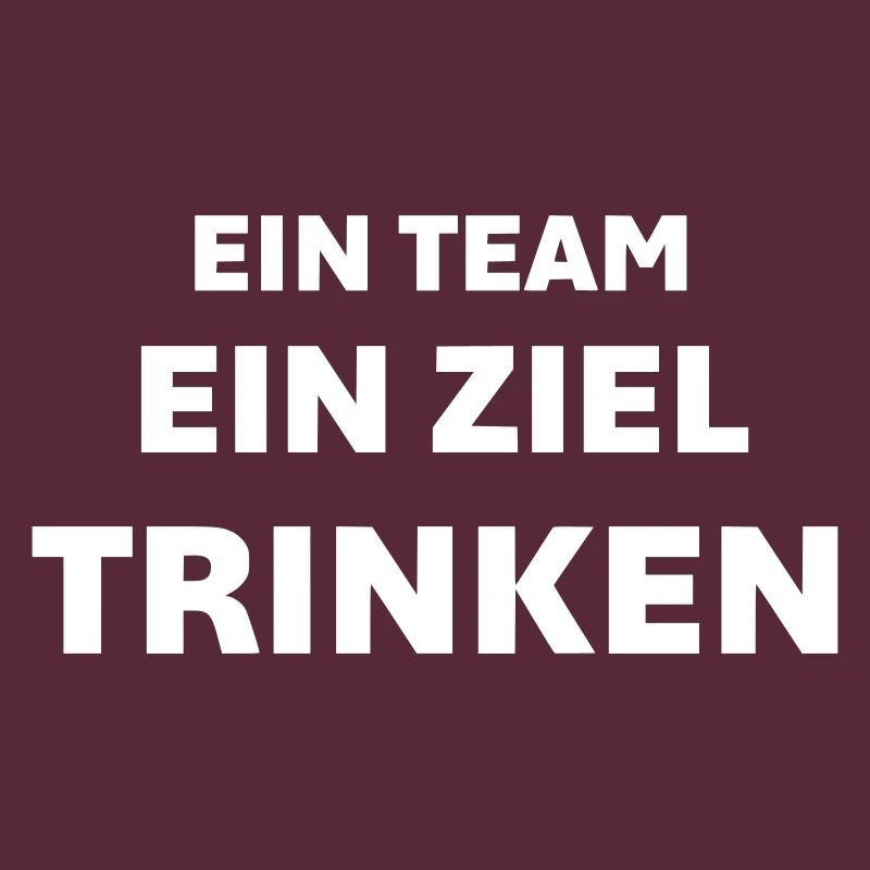 One team, one goal, drinking
