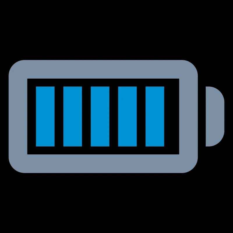 Energy battery fully charged