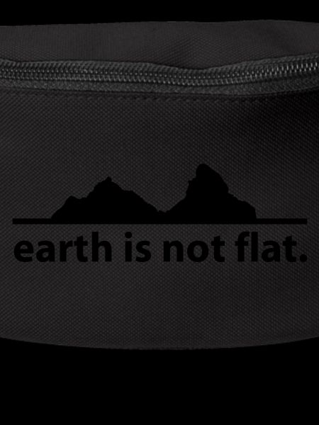 earth is not flat.