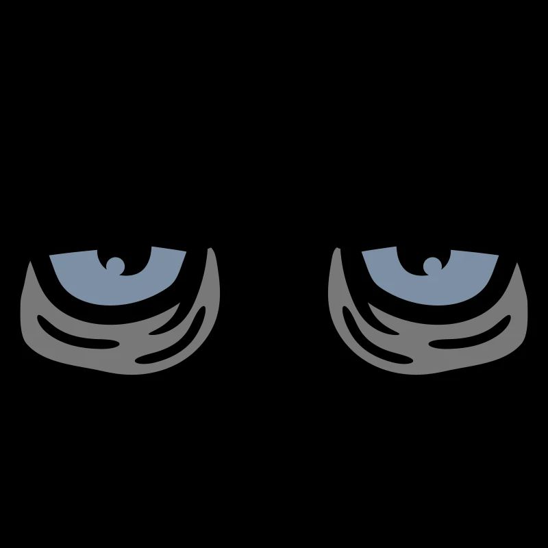 Drôle de visage fatigué