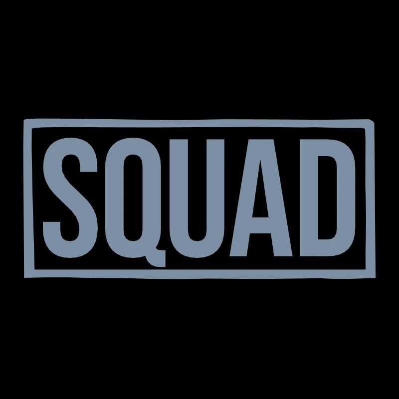 Text Squad Leader Schild