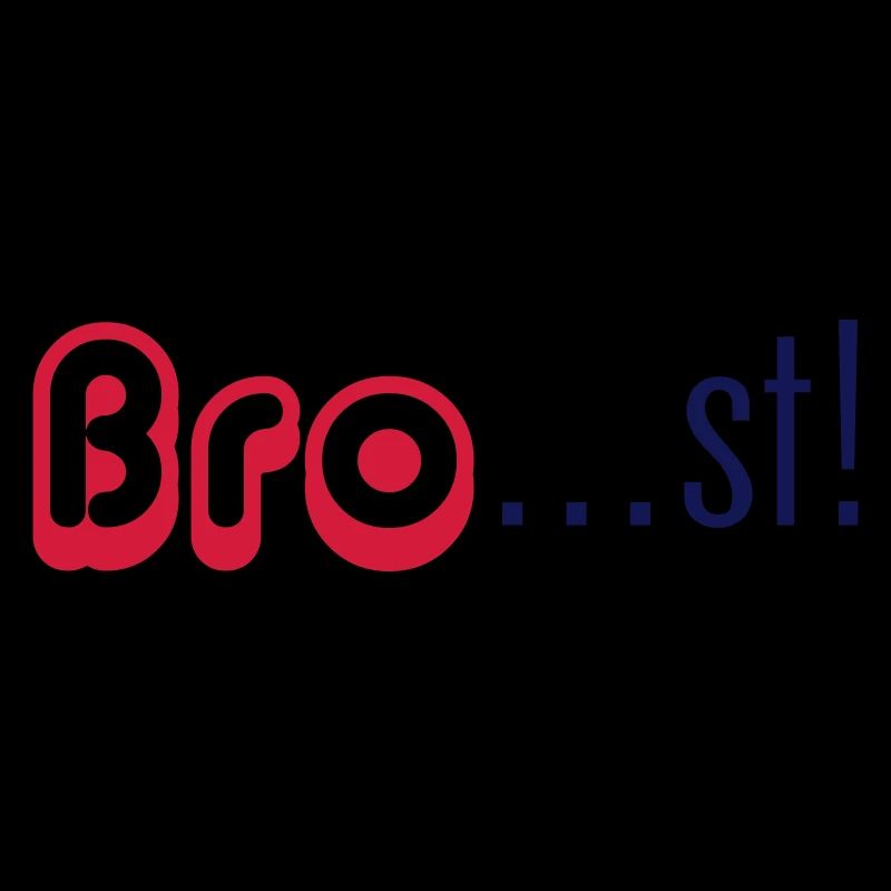 Bro...st Brost Prost Salute Zum Wohl Vektor Vector