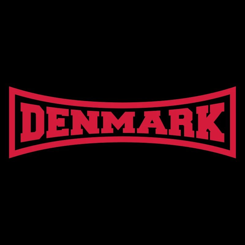 Denmark Danmark Logo