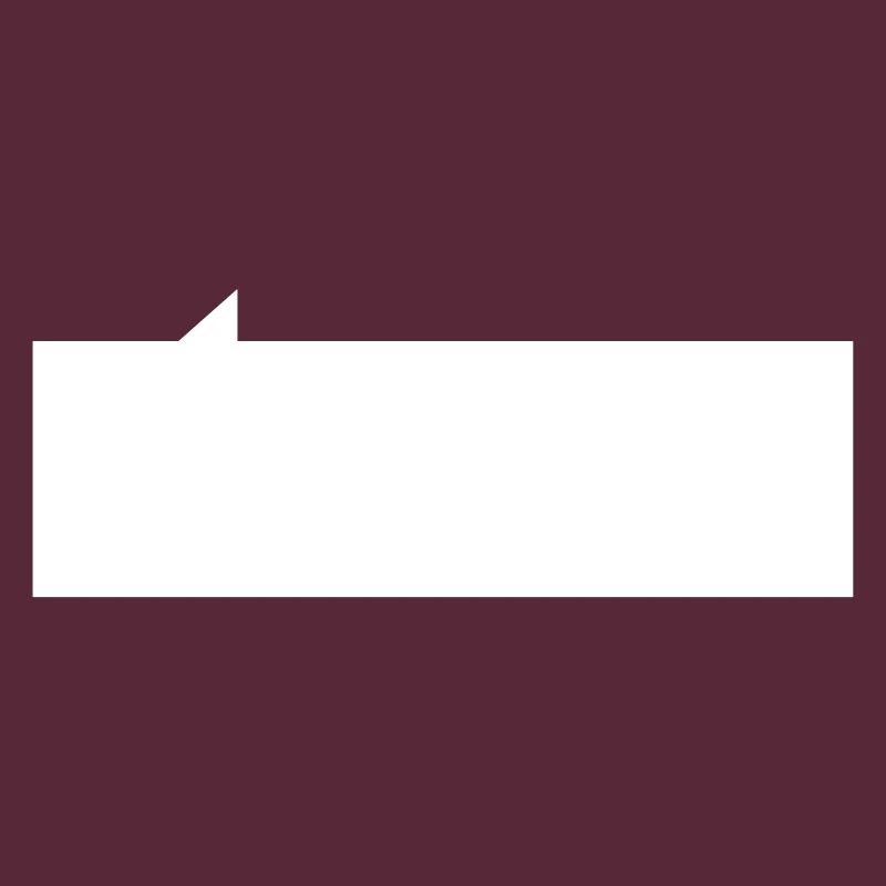 Speech bubble rectangle
