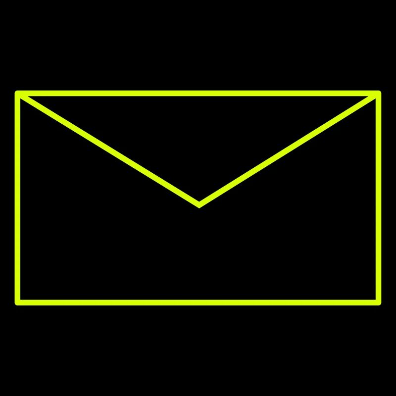 Letter envelope vector