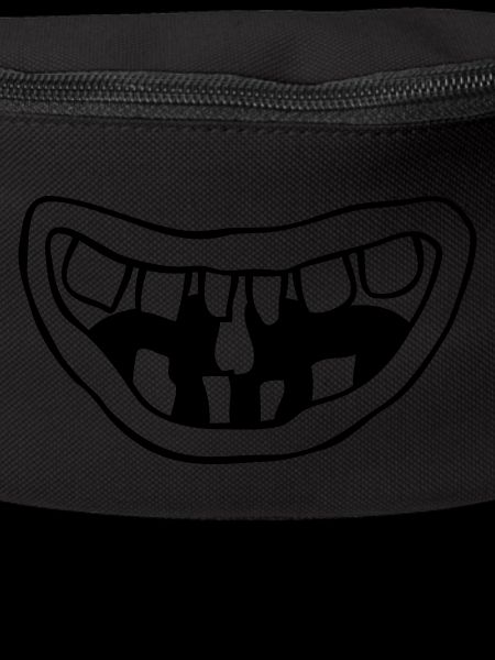 Design laughing monster mouth