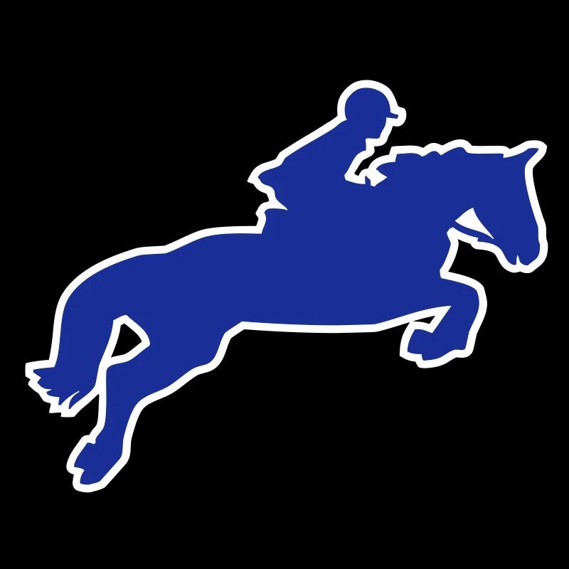 Un cheval de saut