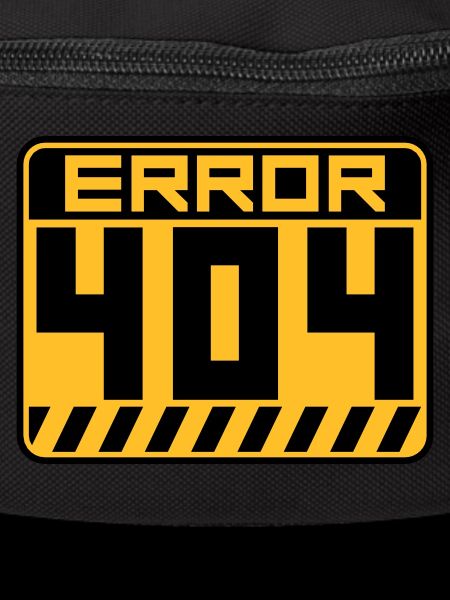 Error 404 Schild Warnung
