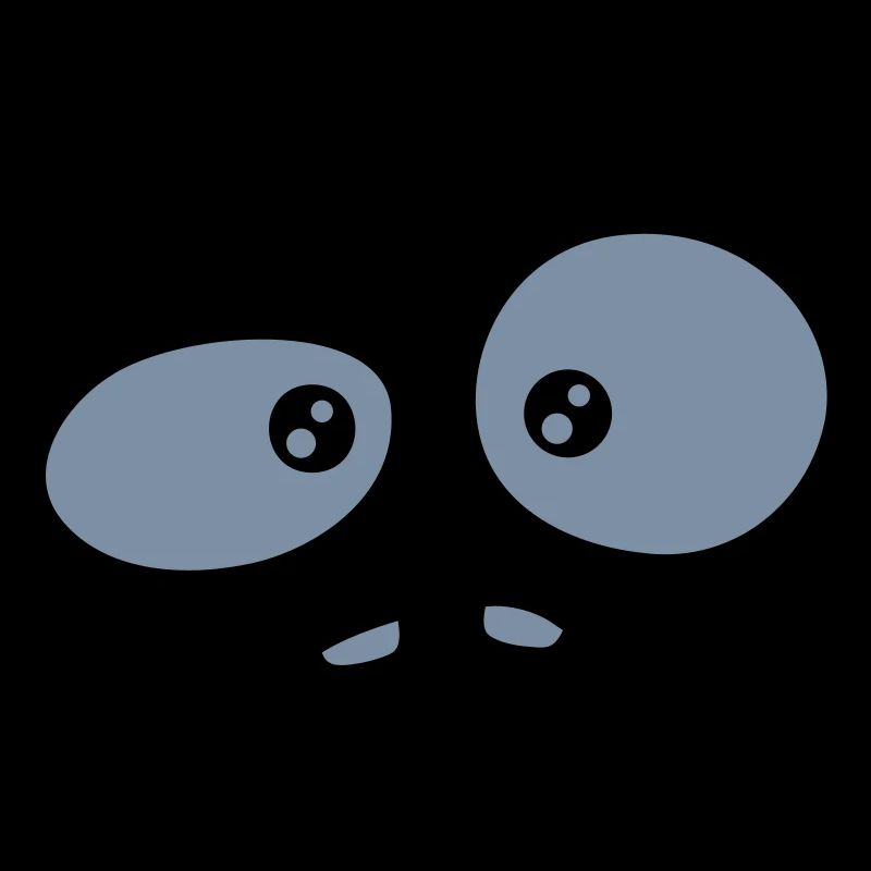 Visage comique confus sceptique