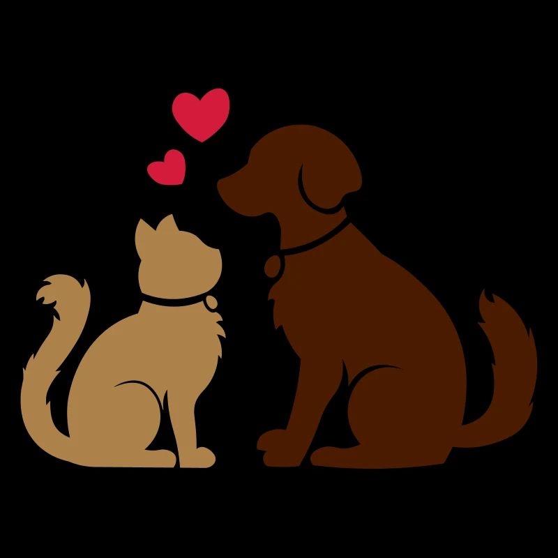 Amis des animaux / chat et chien / BFF