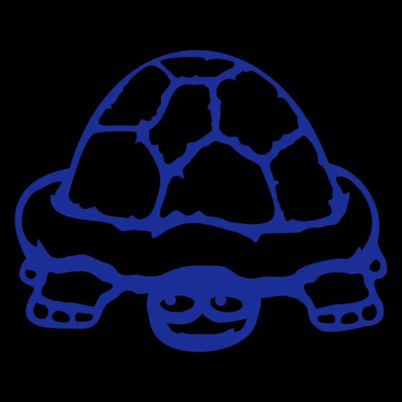 tortue cachée timide sourire drôle