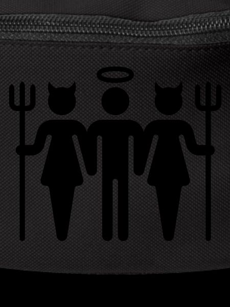 Devil-Cherub-Devil / Teufel-Engel-Teufel (M)