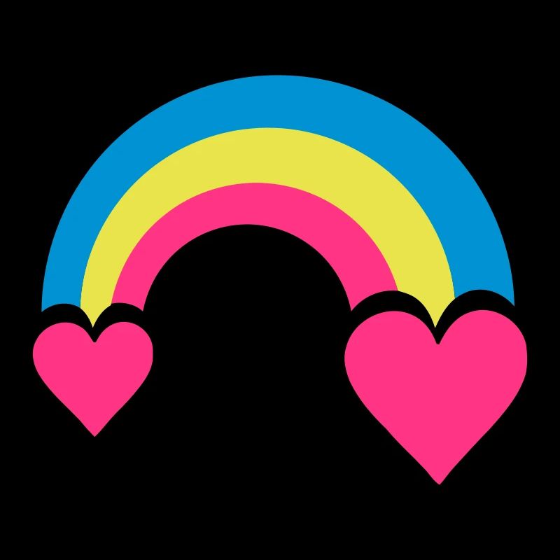 regenbogen & herzen