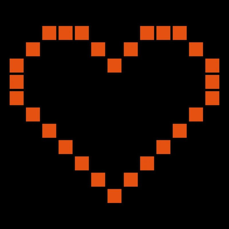 8 BIT Heart 01
