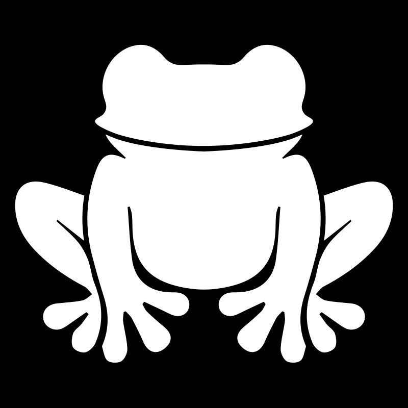 Frosch Silhouette