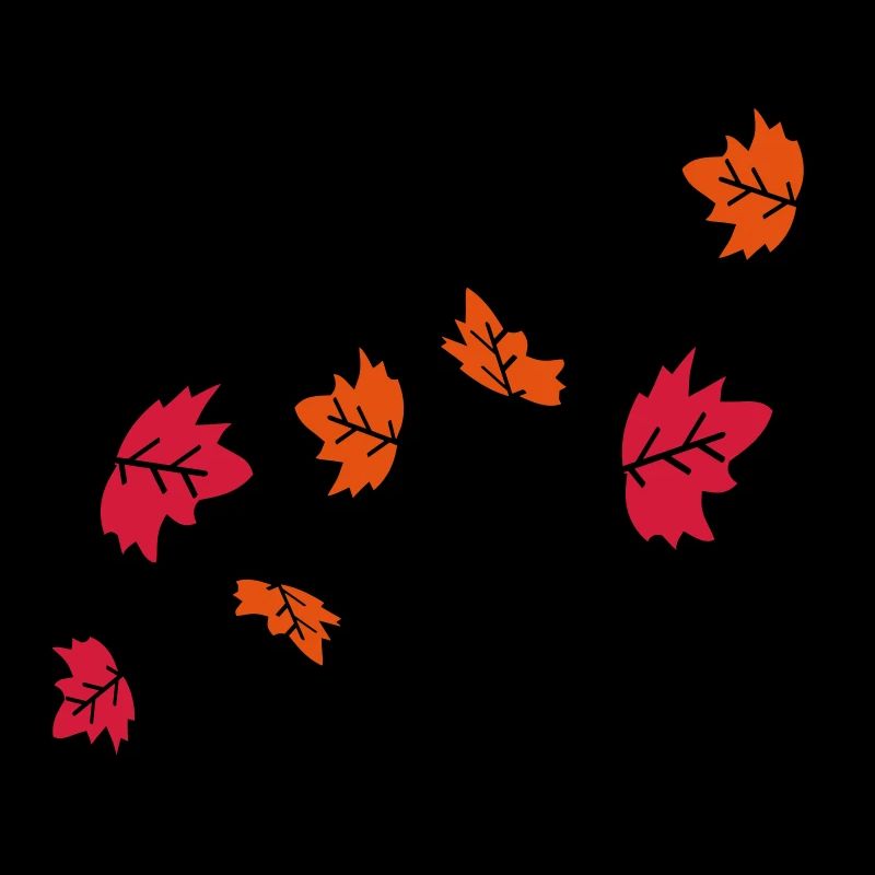 Autumn maple leaves