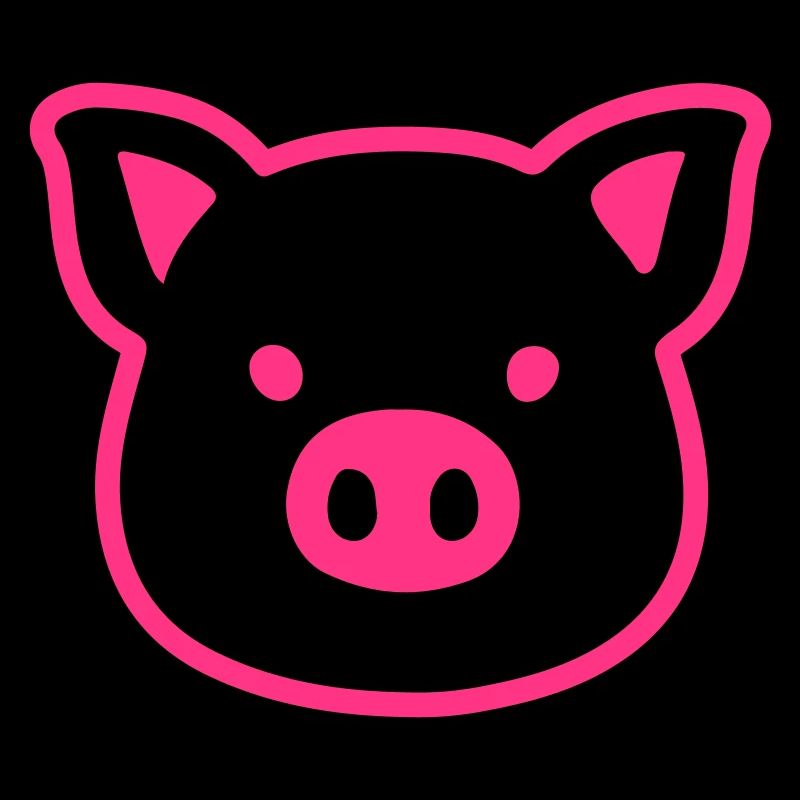 Schwein Kopf Sau
