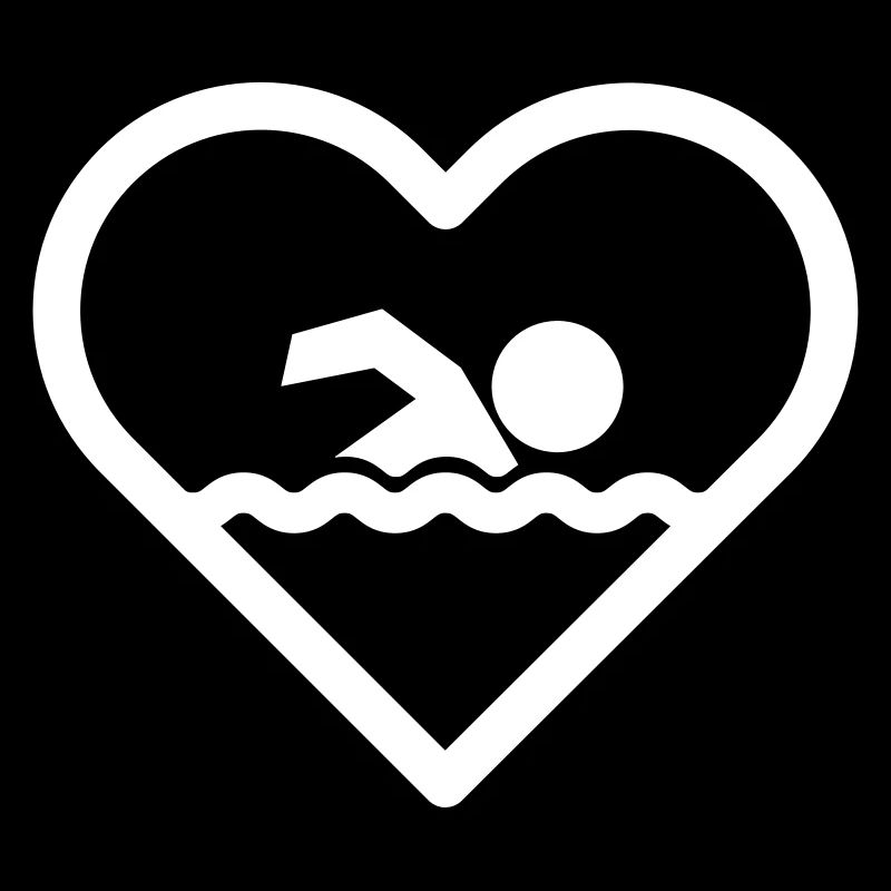 Coeur Natation Nageur Evolution Puls eau