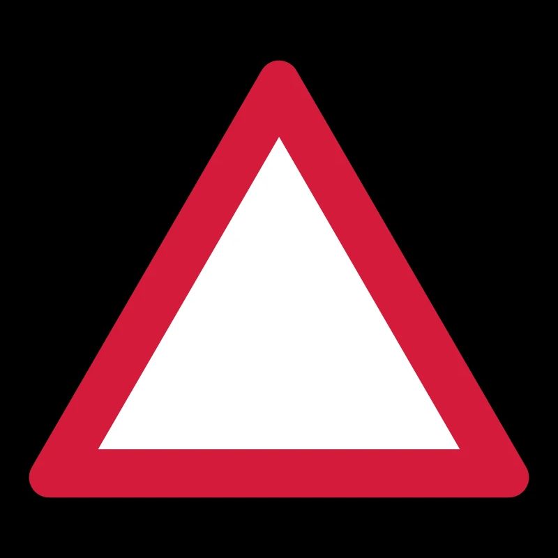 Blank Warning Triangle