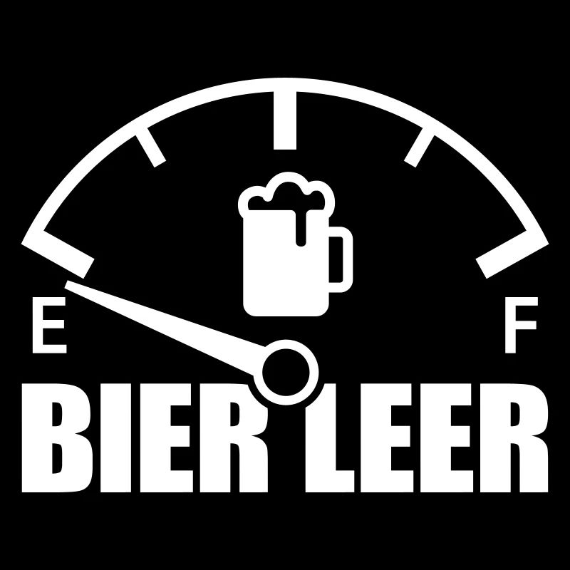 Bier leer Tacho