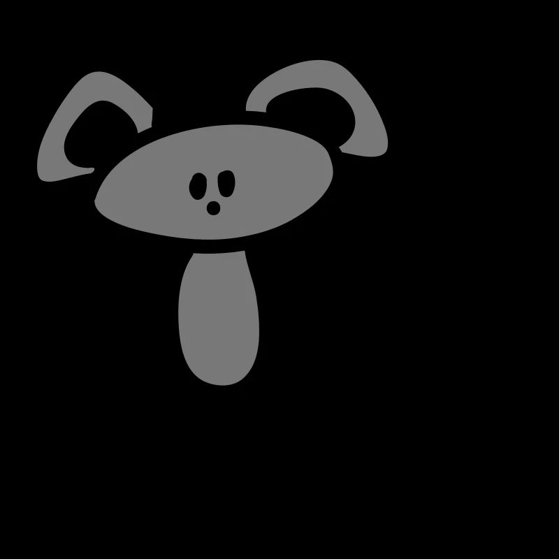 Mouse with flower