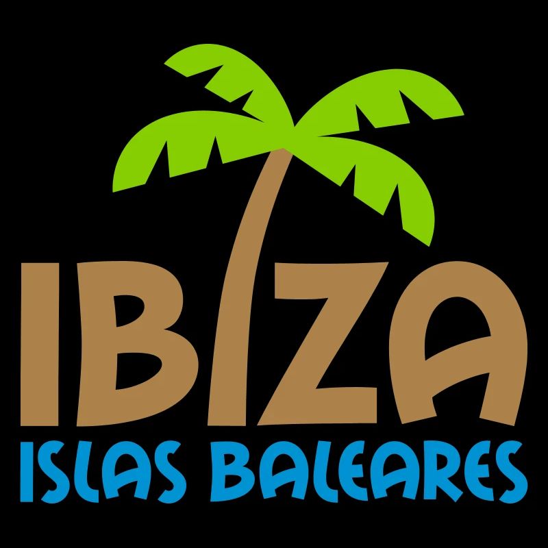 Ibiza, Islas Baleares (palm as i)