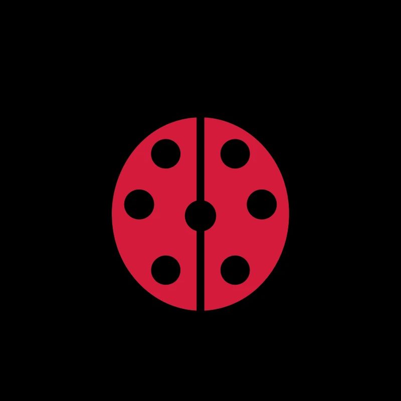 ladybug small cute cute beetle red dot