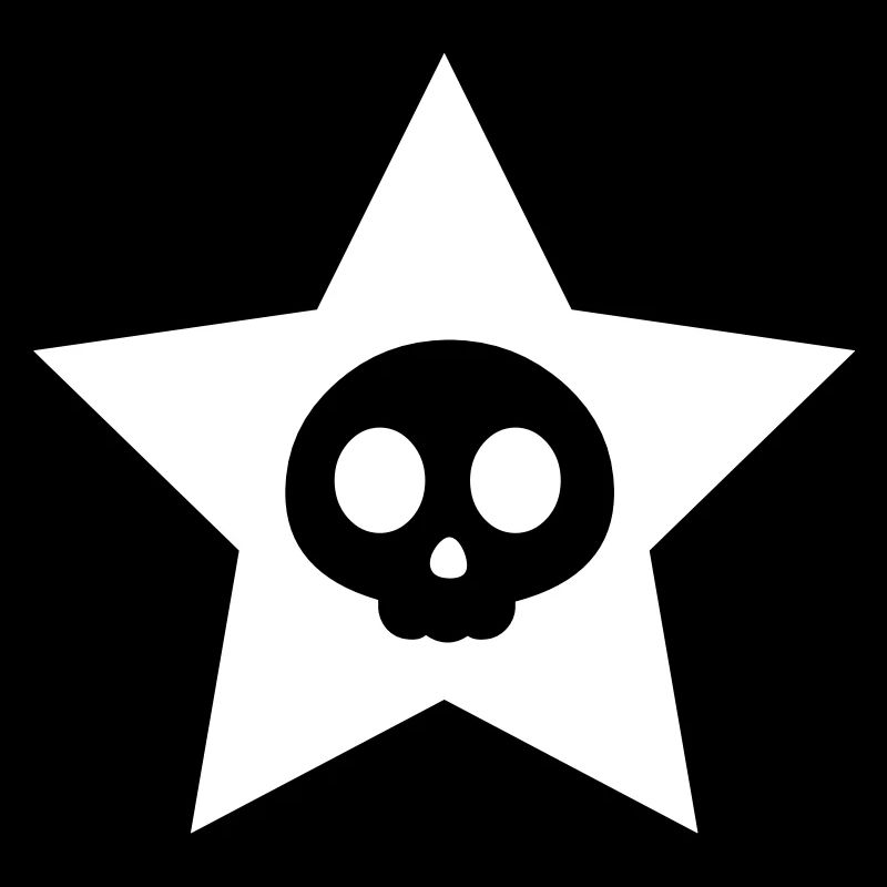 Crâne étoile