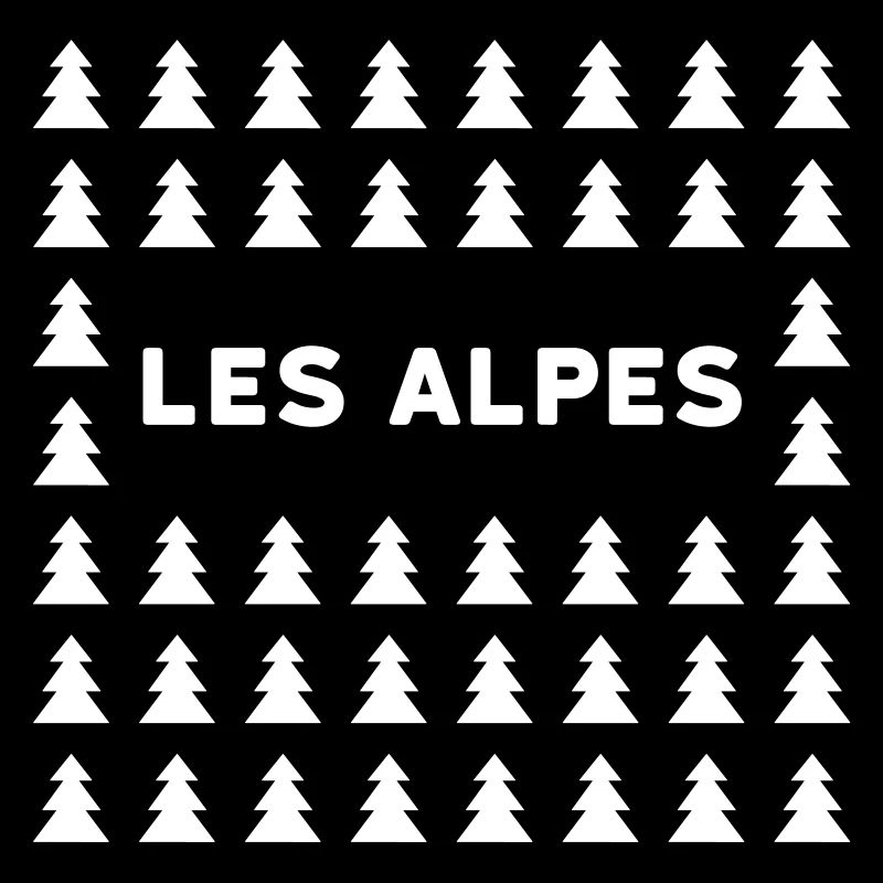 sapins les alpes