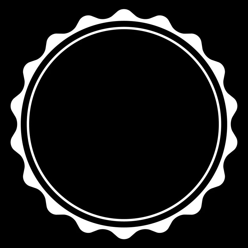 circle symbol blank emblem