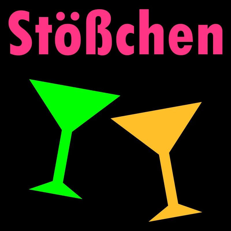 Stößchen (zwei Cocktailgläser)