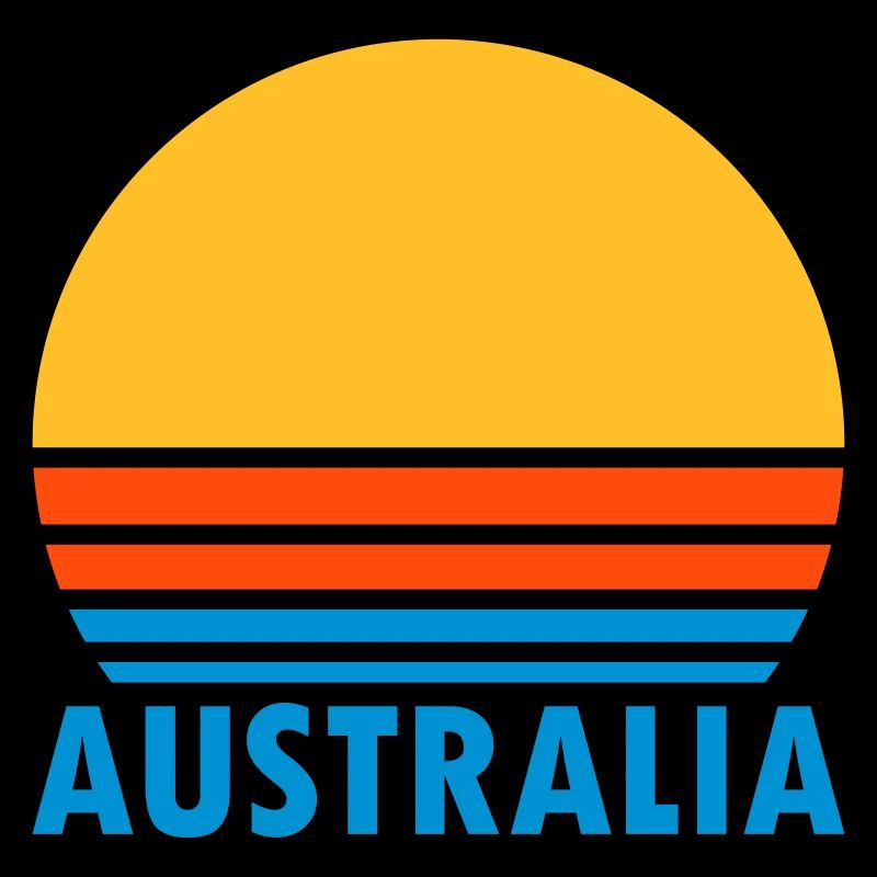 Australia (split sun)